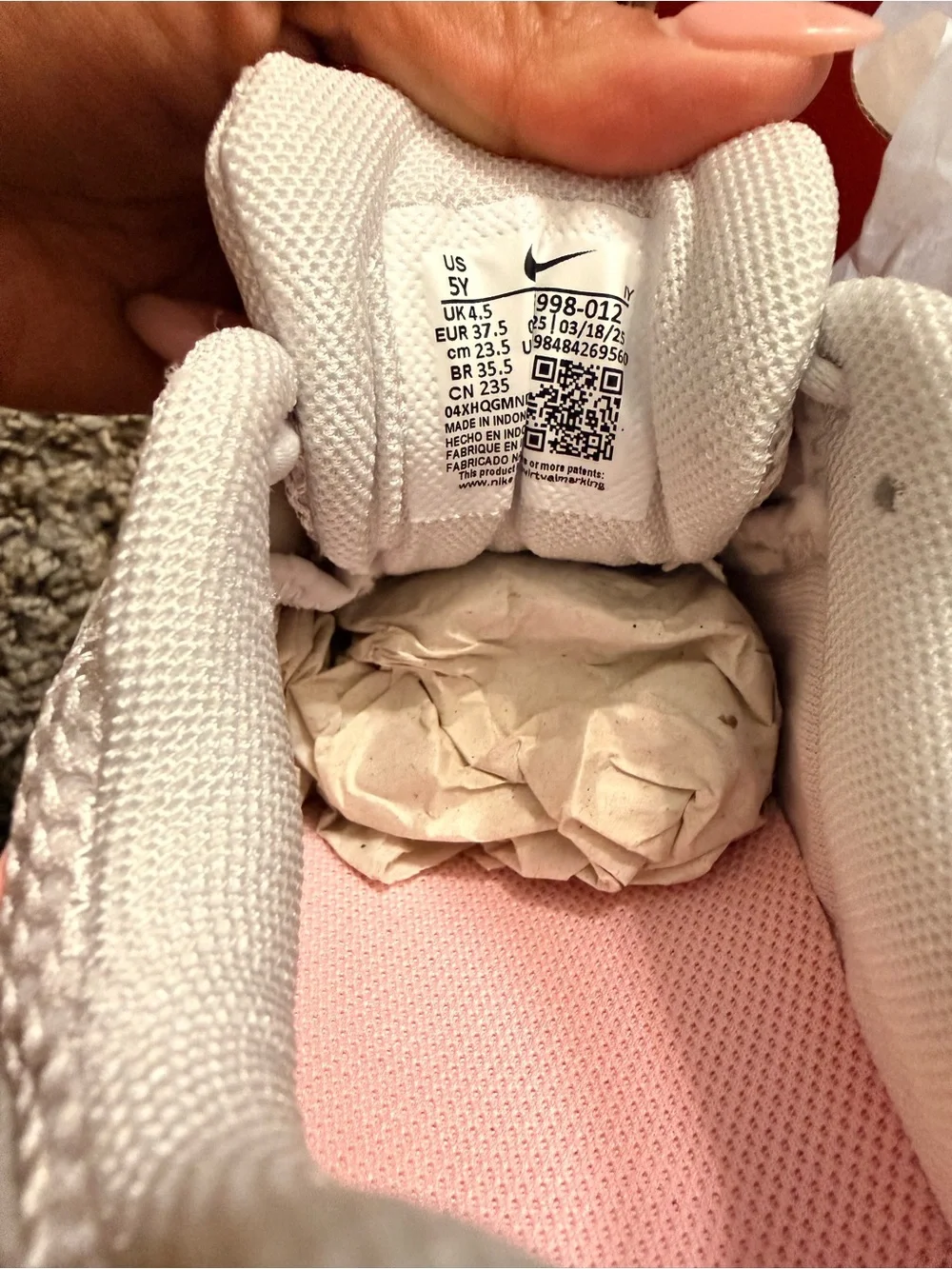 Nike vomero pinks
